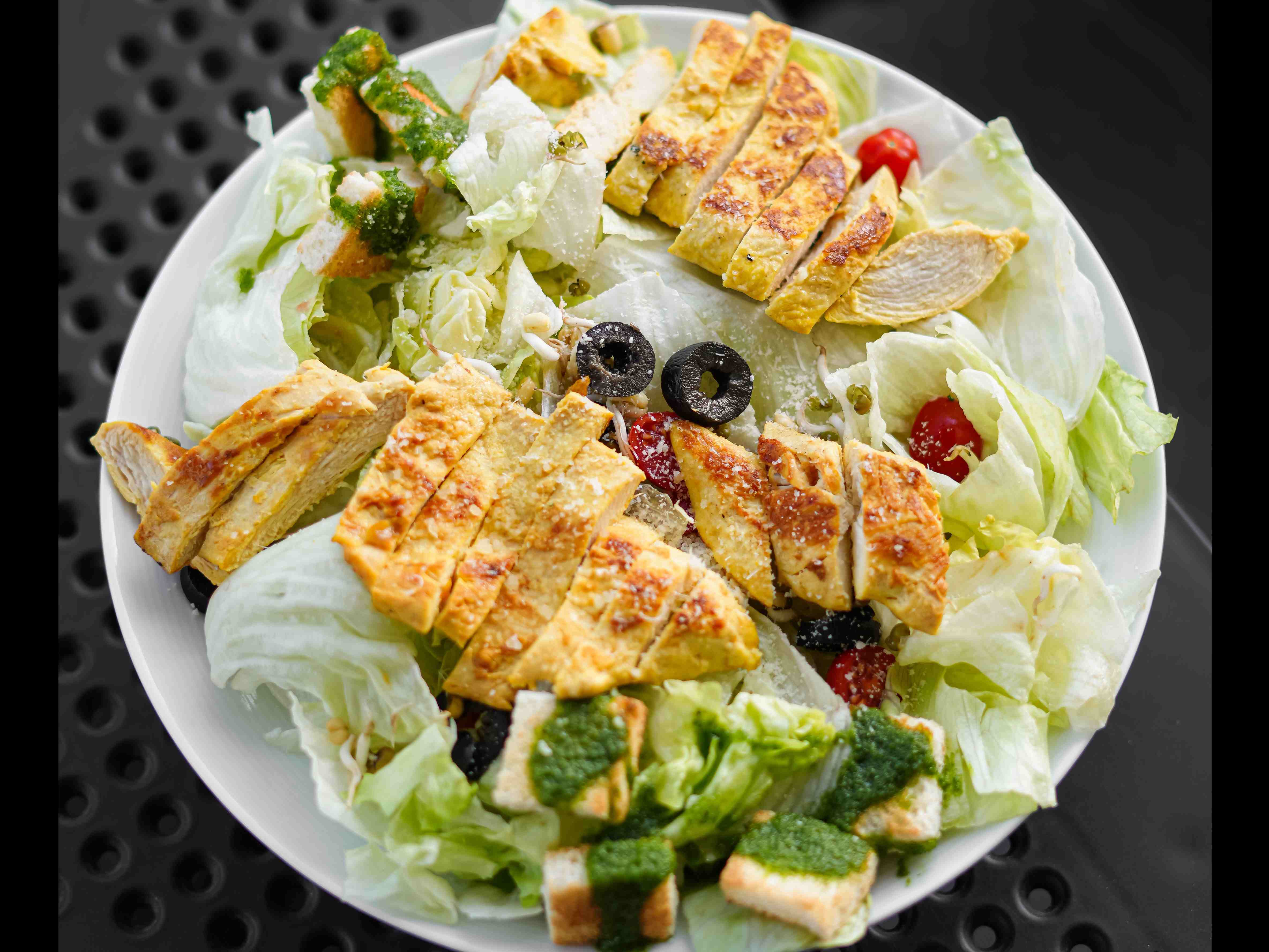 سالاد سزار گریل